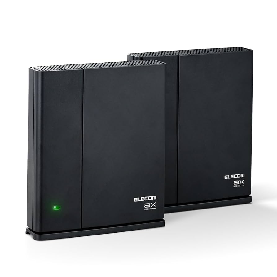 【新品未開封】エレコム 無線LANルーター Amazon | エレコム WiFi 無線LANルーター + 中継器 Wi-Fi6 1201